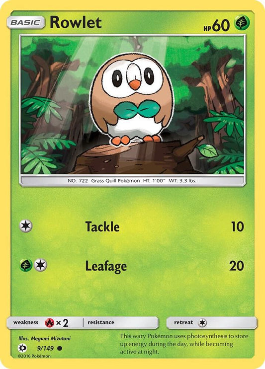 Rowlet [SM Base Set] 9/149