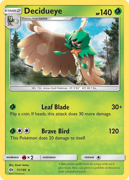 Decidueye [SM Base Set] 11/149