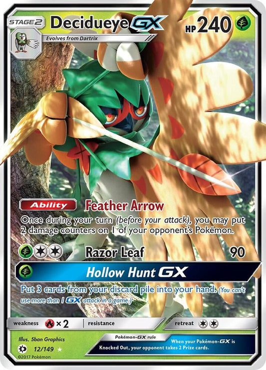 Decidueye GX [SM Base Set] 12/149