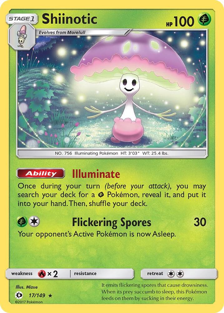 Shiinotic [SM Base Set] 17/149