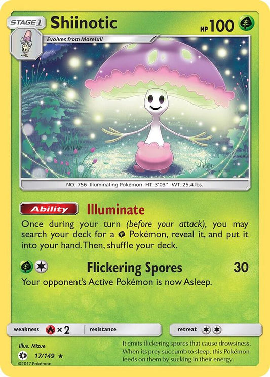 Shiinotic [SM Base Set] 17/149
