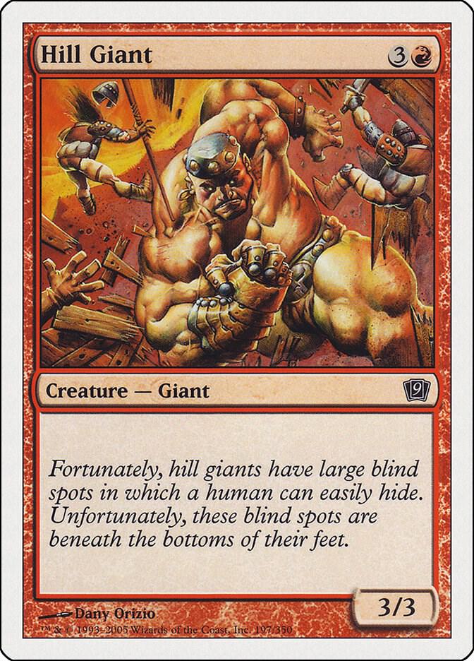 Hill Giant [9th Edition] 197