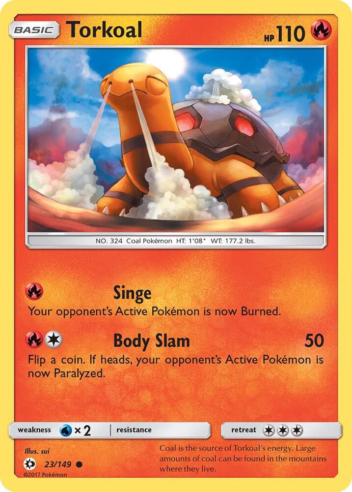 Torkoal [SM Base Set] 23/149