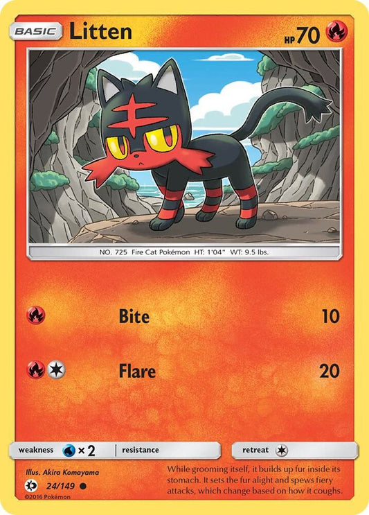 Litten [SM Base Set] 24/149