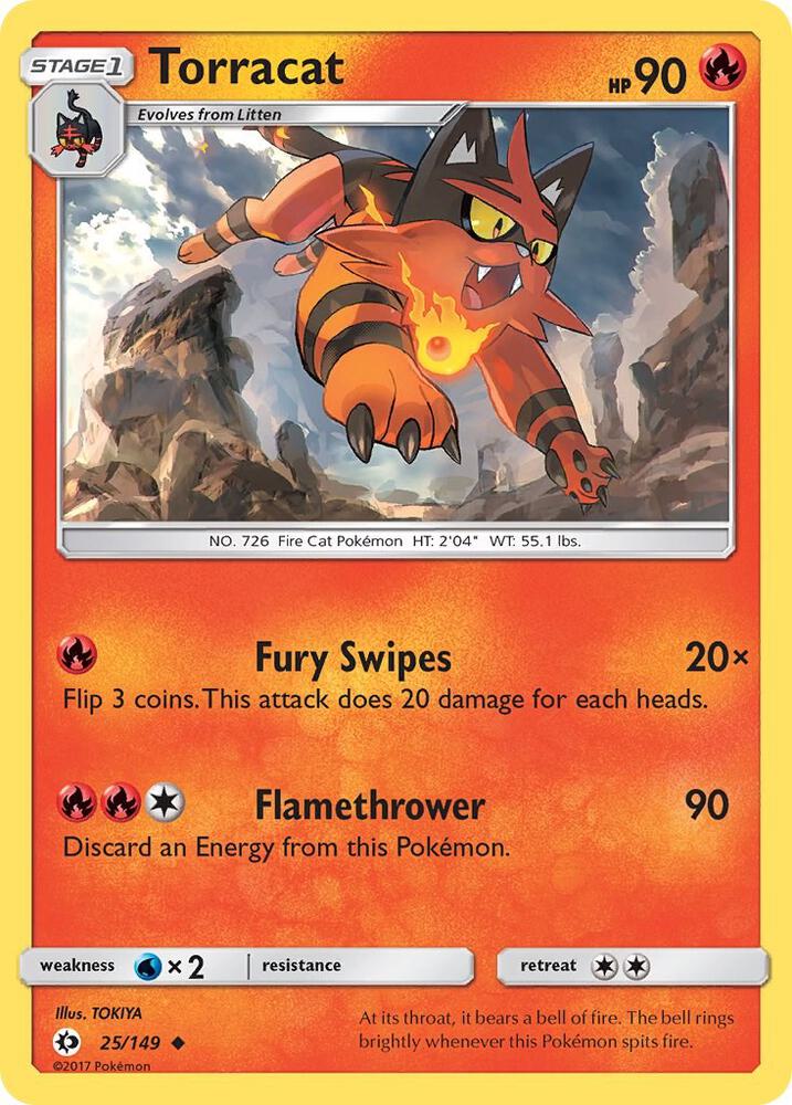 Torracat [SM Base Set] 25/149