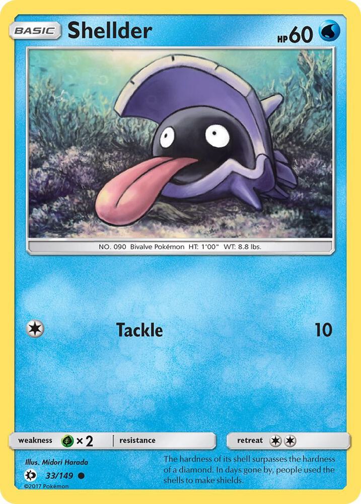 Shellder [SM Base Set] 33/149