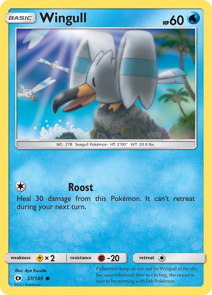 Wingull [SM Base Set] 37/149