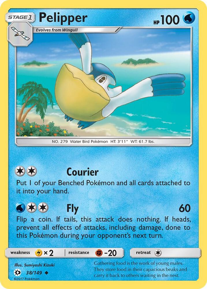 Pelipper [SM Base Set] 38/149