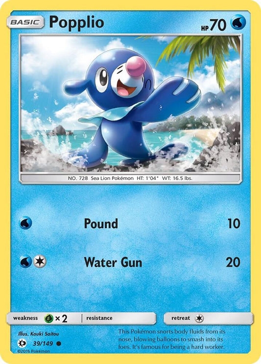 Popplio [SM Base Set] 39/149