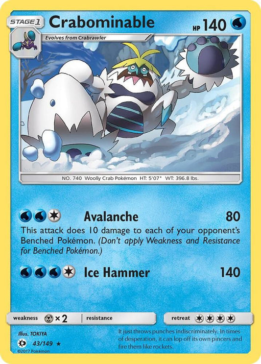 Crabominable [SM Base Set] 43/149