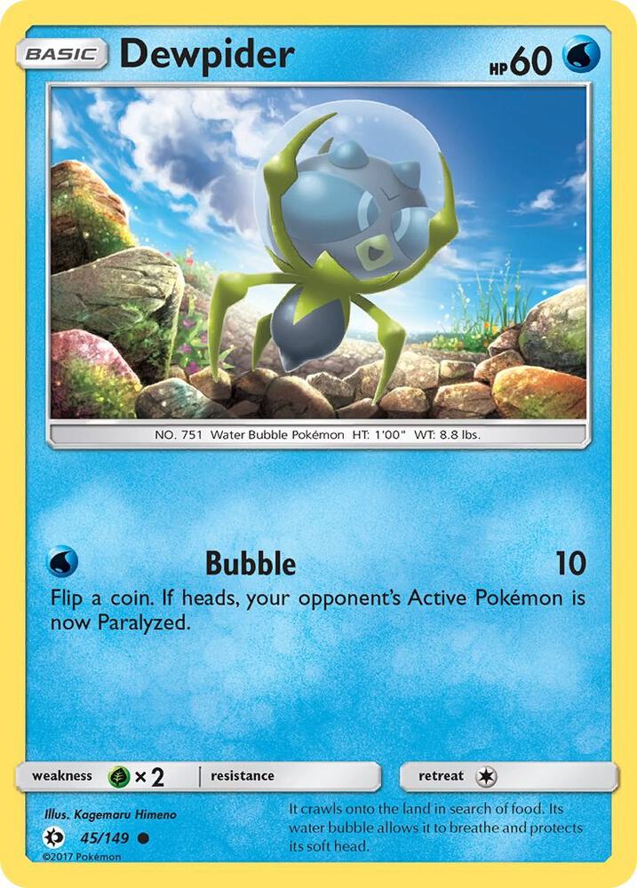 Dewpider [SM Base Set] 45/149