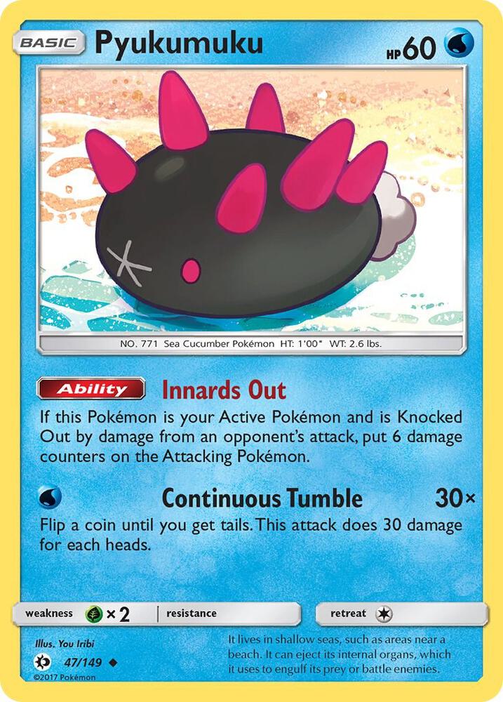 Pyukumuku [SM Base Set] 47/149