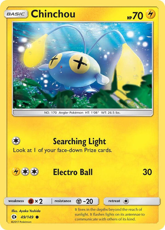 Chinchou [SM Base Set] 49/149