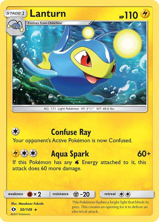 Lanturn [SM Base Set] 50/149