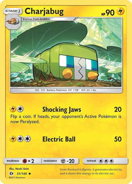 Charjabug [SM Base Set] 51/149