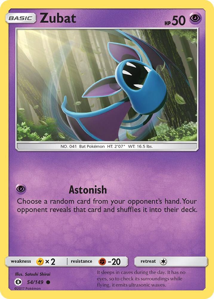 Zubat [SM Base Set] 54/149