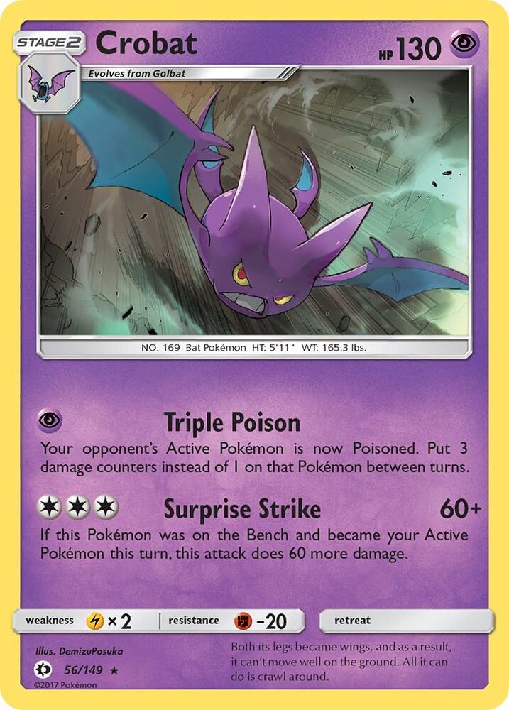 Crobat [SM Base Set] 56/149