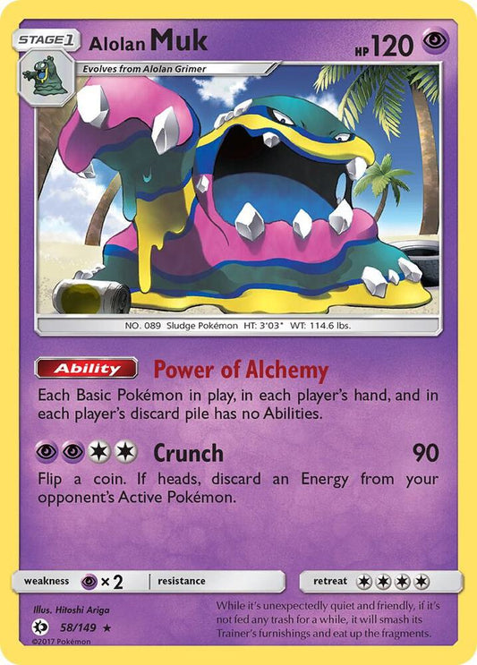 Alolan Muk [SM Base Set] 58/149