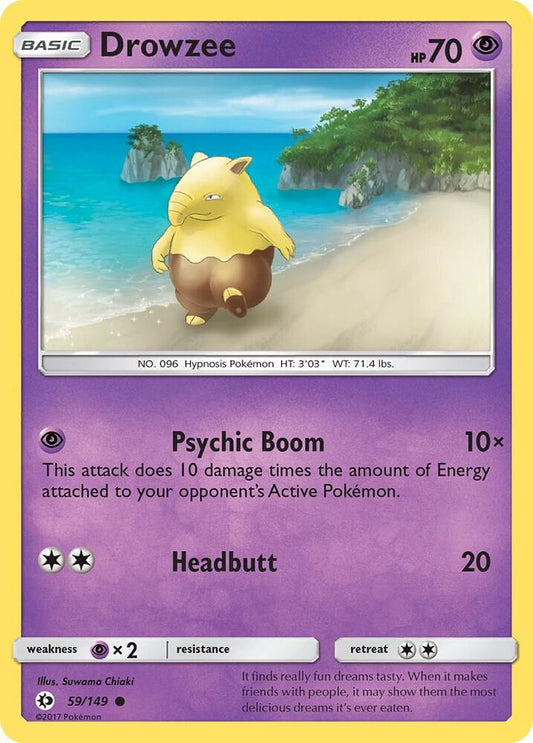 Drowzee [SM Base Set] 59/149