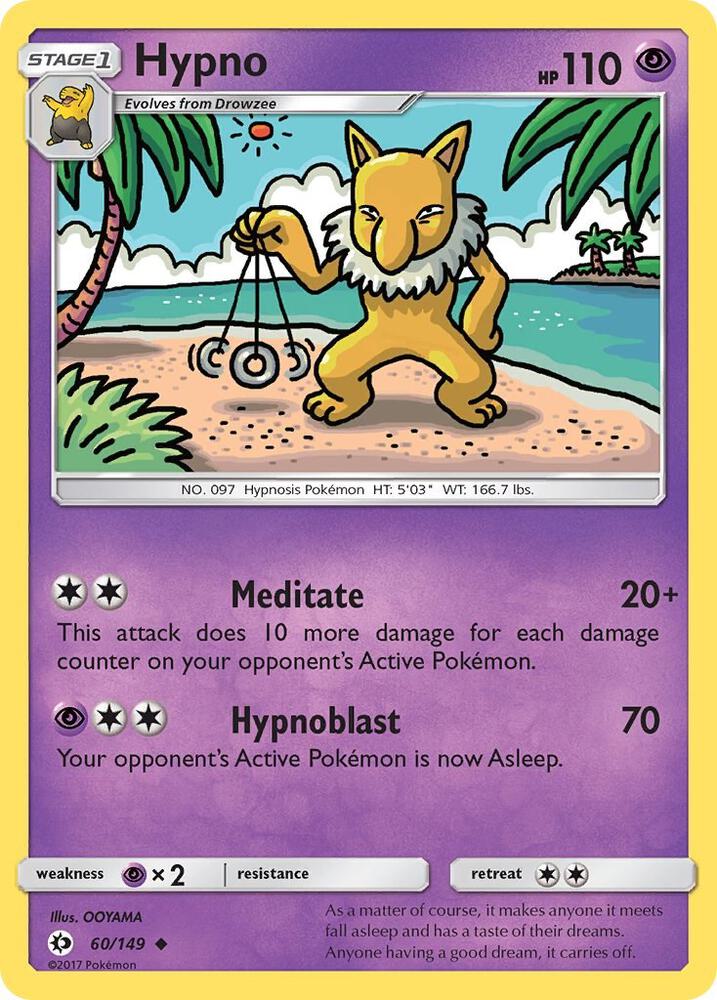 Hypno [SM Base Set] 60/149