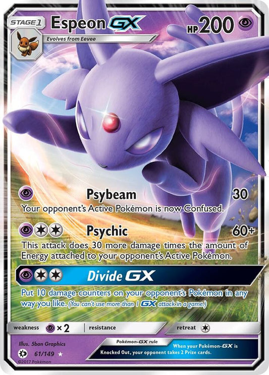 Espeon GX [SM Base Set] 61/149