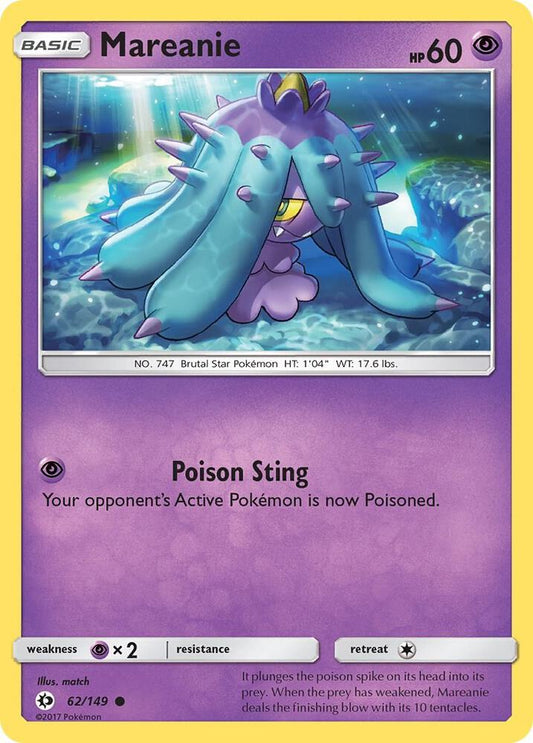 Mareanie [SM Base Set] 62/149