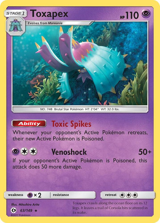 Toxapex [SM Base Set] 63/149