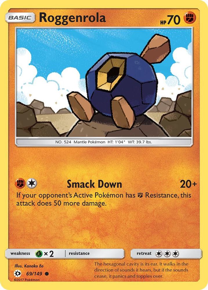 Roggenrola [SM Base Set] 69/149
