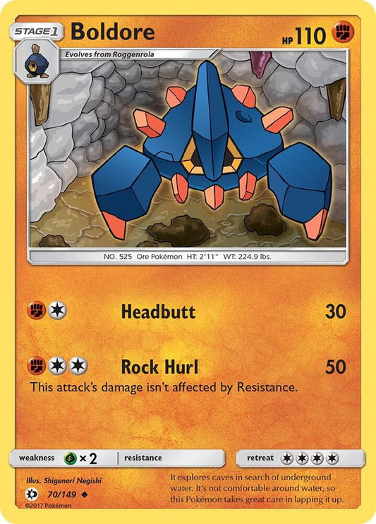 Boldore [SM Base Set] 70/149