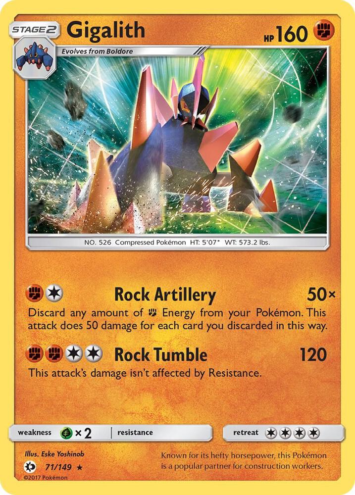 Gigalith [SM Base Set] 71/149