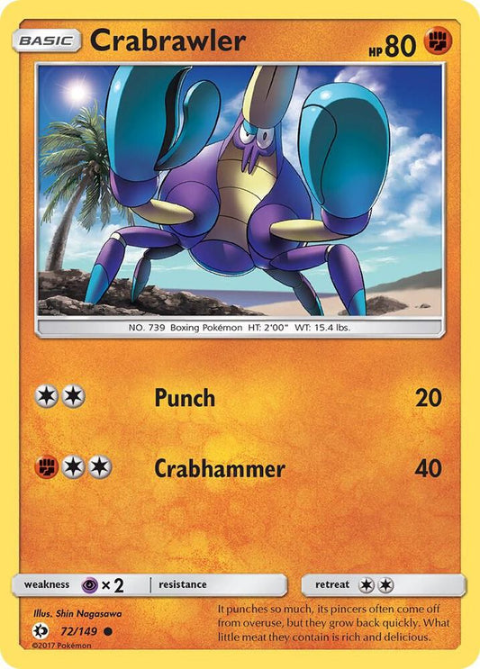 Crabrawler [SM Base Set] 72/149