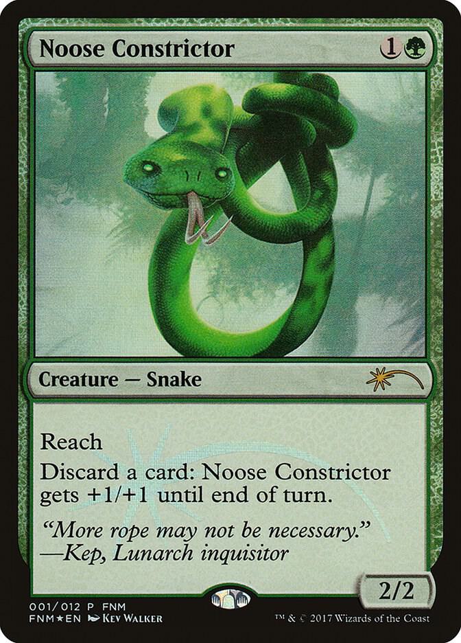 Noose Constrictor [FNM Promos] 1