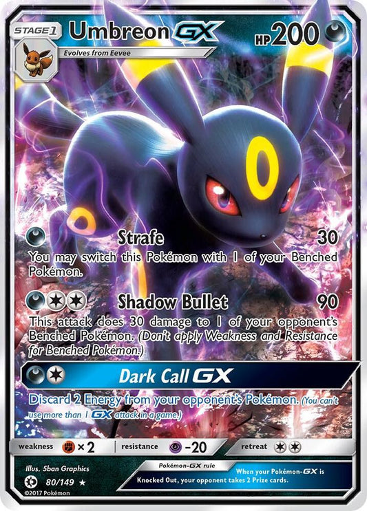 Umbreon GX [SM Base Set] 80/149