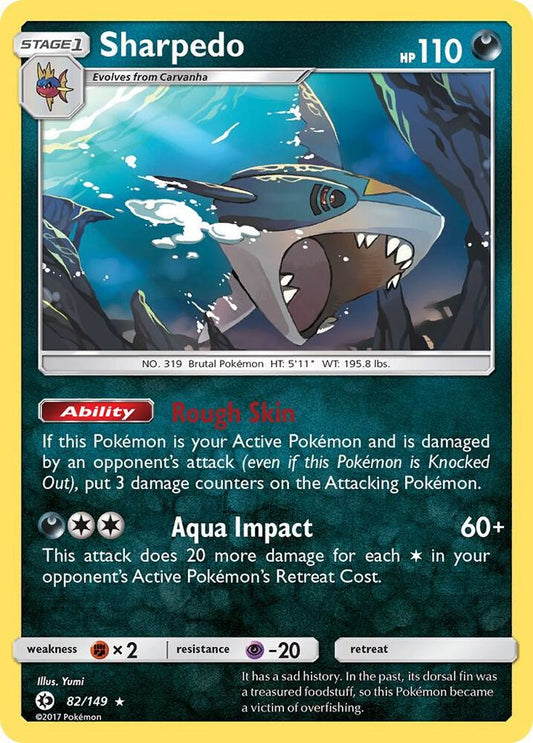 Sharpedo [SM Base Set] 82/149