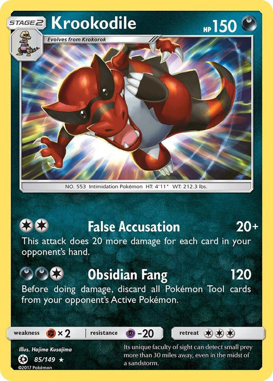Krookodile [SM Base Set] 85/149
