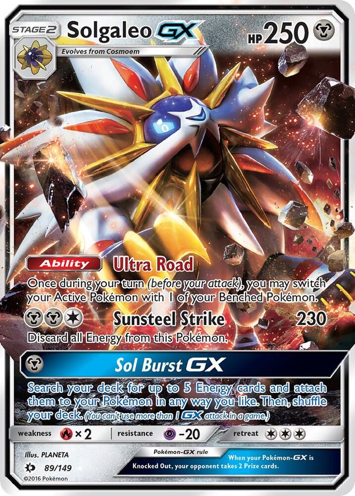 Solgaleo GX [SM Base Set] 89/149
