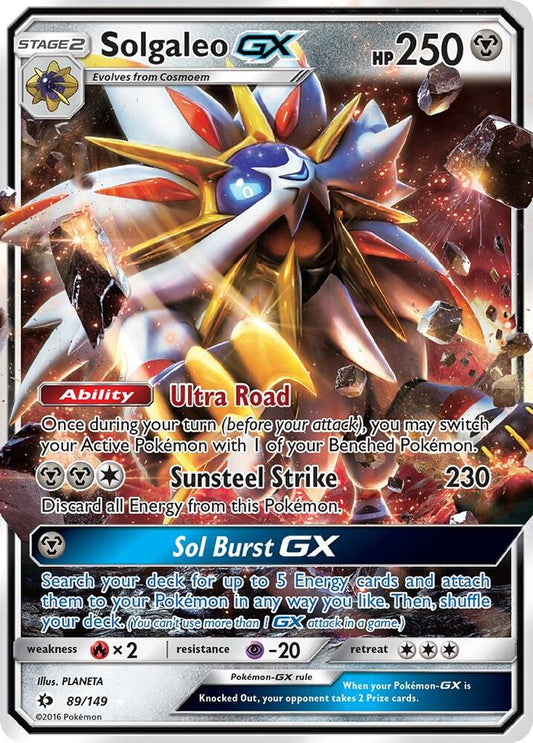 Solgaleo GX [SM Base Set] 89/149