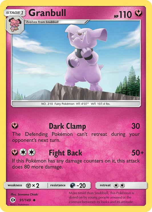 Granbull [SM Base Set] 91/149