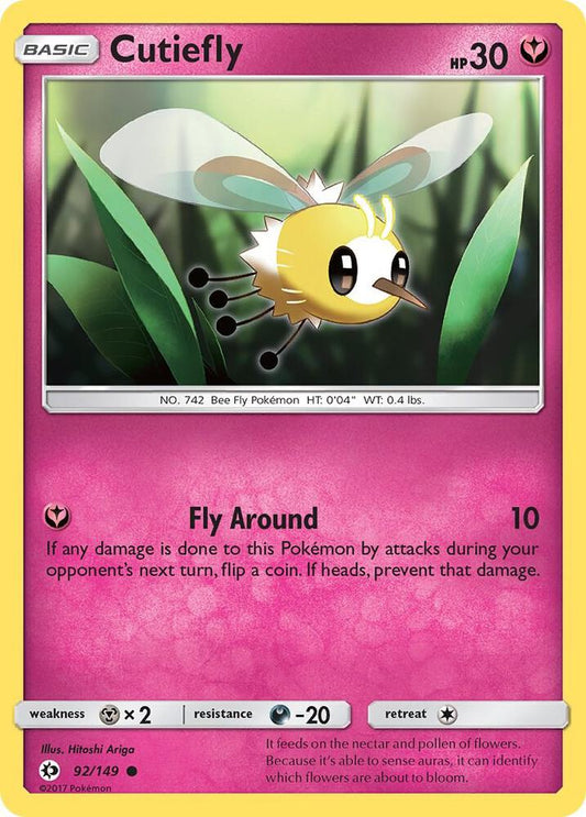 Cutiefly [SM Base Set] 92/149