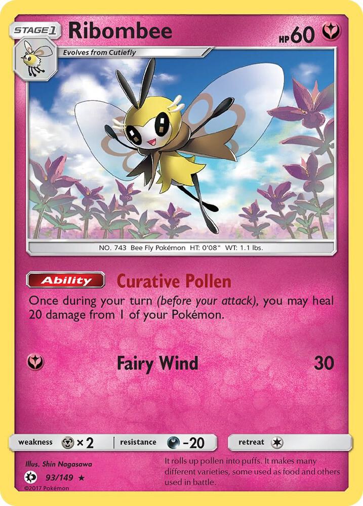Ribombee [SM Base Set] 93/149