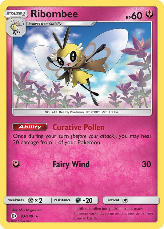 Ribombee [SM Base Set] 93/149