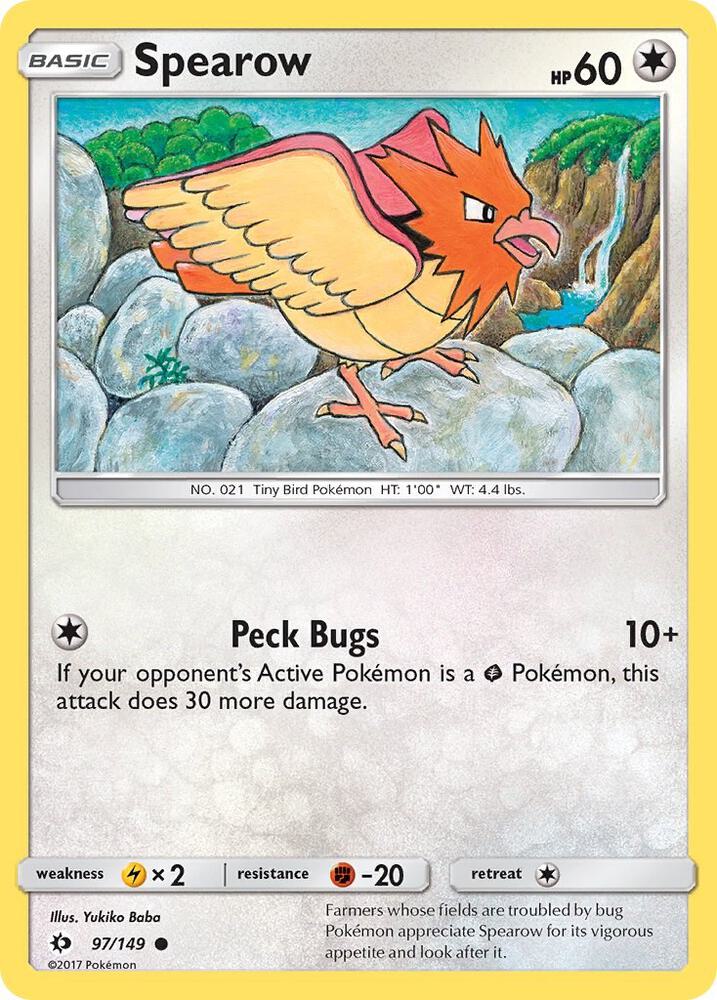 Spearow [SM Base Set] 97/149