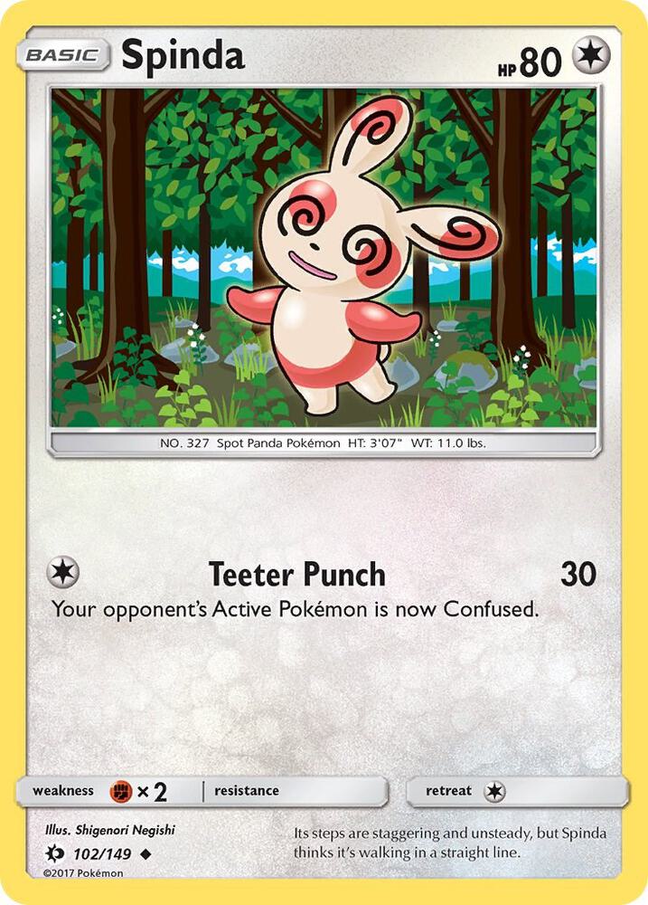 Spinda [SM Base Set] 102/149