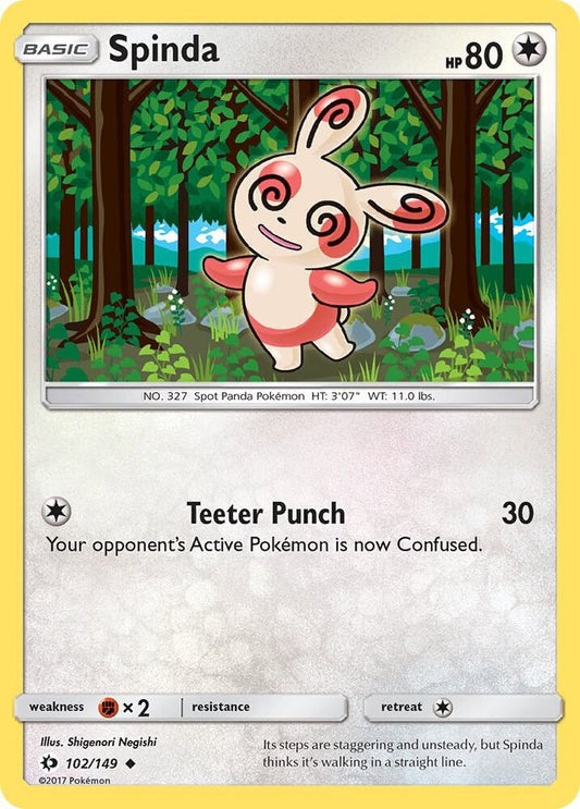 Spinda [SM Base Set] 102/149