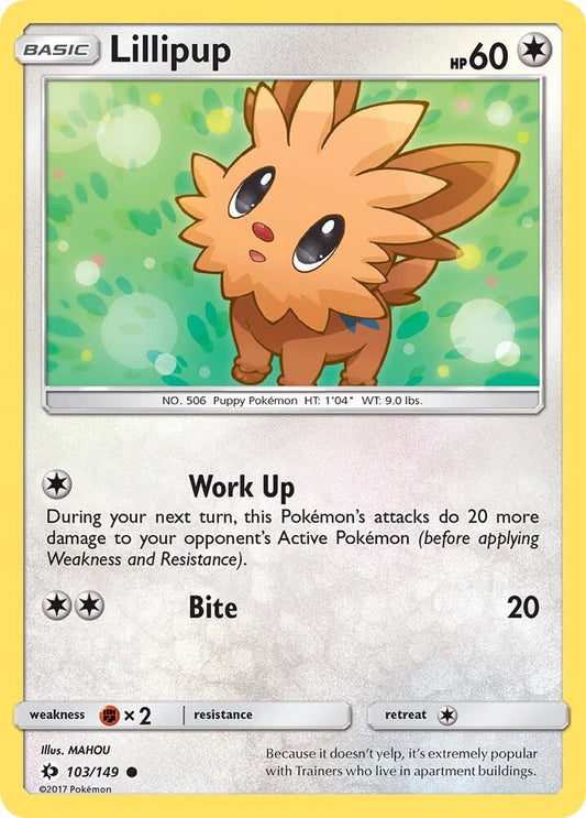 Lillipup [SM Base Set] 103/149