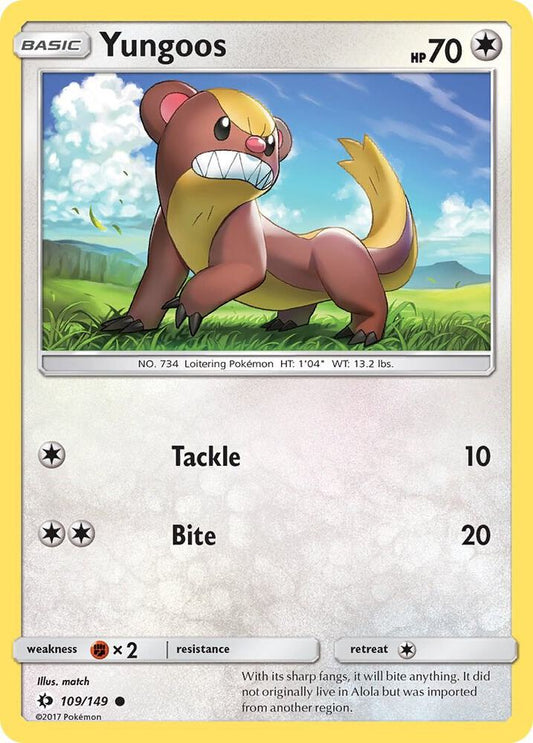 Yungoos [SM Base Set] 109/149