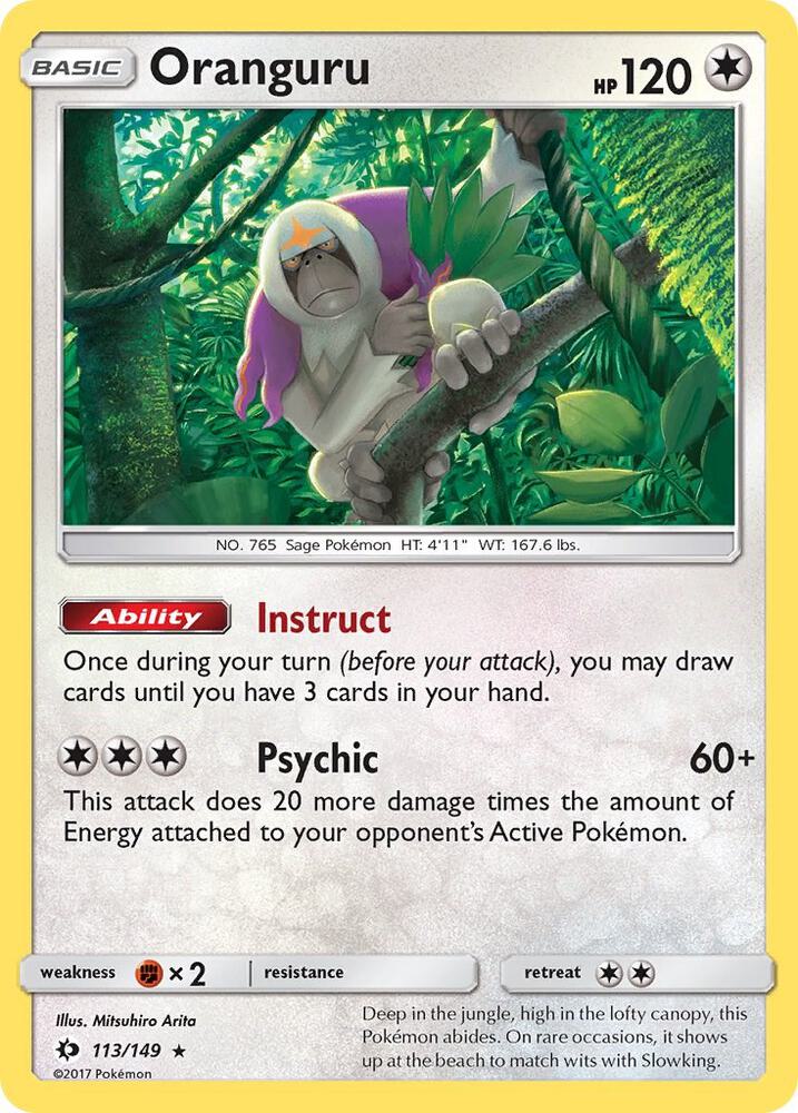 Oranguru [SM Base Set] 113/149