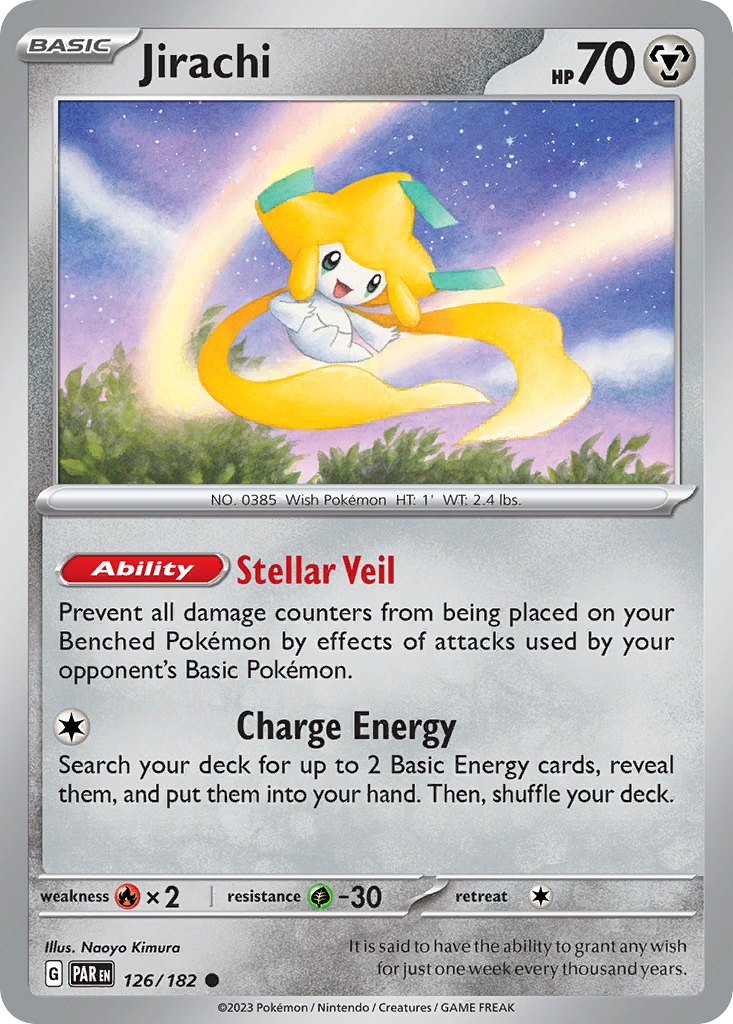 Jirachi - 126/182 Paradox Rift