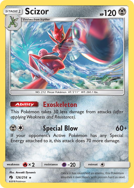 Scizor - 126/214 Lost Thunder