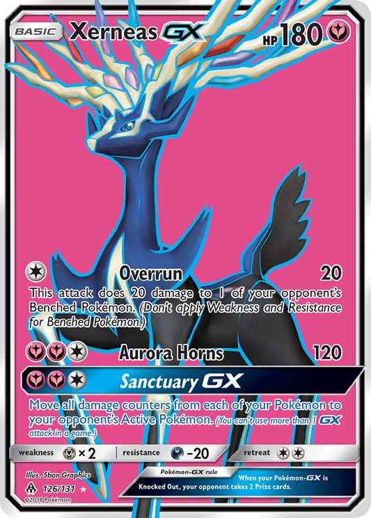 Xerneas-GX - 126/131 Forbidden Light